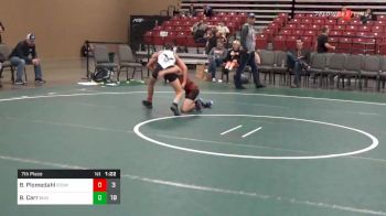 90 lbs 7th Place - Brett Plomedahl, Badgerway White (WI) vs Brandon Carr, Buxton Intense (NJ)