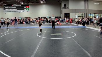 90 lbs Champ. Round 1 - Austin Weimer, Frontenac vs Takeo Medrano, The Best Wrestler