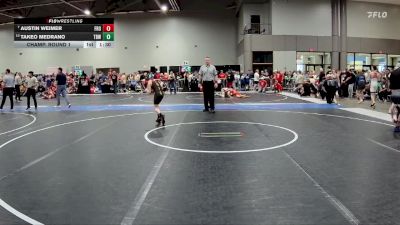 90 lbs Champ. Round 1 - Austin Weimer, Frontenac vs Takeo Medrano, The Best Wrestler
