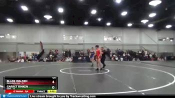 120 lbs Placement Matches (8 Team) - Blade Walden, Oklahoma Red vs Garret Rinken, Iowa