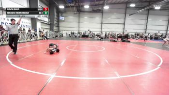 112 lbs Rr Rnd 1 - Aiden Rios, Mat Assassins Red - MS vs Mason Hernandez, NC Blue - MS