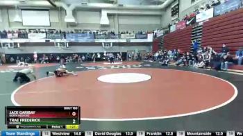 145 lbs Champ. Round 2 - Jace Garibay, North Medford vs Trae Frederick, Newberg