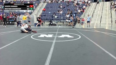 149 lbs Cons. Round 2 - Brayden Eikermann, Missouri Baptist University vs Joseph Kindred, Southeastern