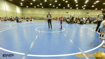 55 lbs Rr Rnd 3 - Kevin Harris, Mat Union Misfits 9U 2 vs Bodee Coffman, Powerhouse Elite 9U