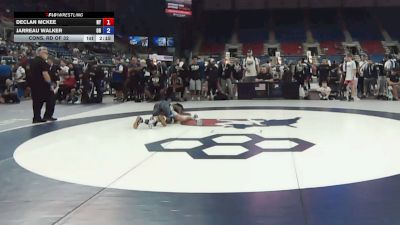 113 lbs Cons. Rd Of 32 - Declan McKee, New York vs Jarreau Walker, Ohio