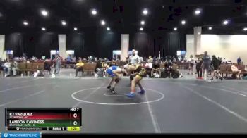 130 lbs Round 3 (6 Team) - KJ Vazquez, Scorpions vs Landon Caviness, East Coast Elite