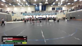 113 lbs Cons. Round 4 - Justin Parker, Box Elder vs Noyd Monroe, Kuna