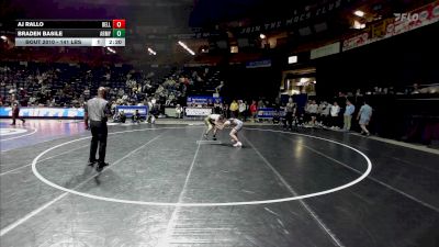 141 lbs Consi Of 4 - Aj Rallo, Bellarmine vs Braden Basile, Army