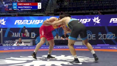86 kg 1/8 Final - Taimuraz Friev Naskidaeva, Spain vs Azamat Dauletbekov, Kazakhstan