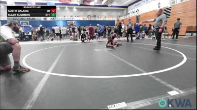 49 lbs Round Of 16 - Austin Galaviz, Tuttle Wrestling vs Slade Summers, Standfast