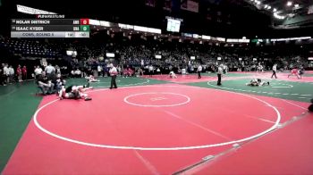 177 lbs Cons. Round 5 - Nolan Dietrich, AWRA vs Isaac Kyser, Unattached