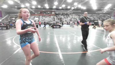 47.9-52.9 lbs Quarters - Violet Jones, Honey Badger Wrestling Club vs Ella Slatter, Mt Spokane Wrestling Club