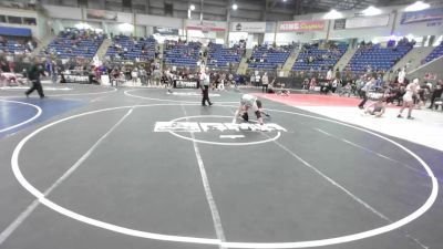 130 lbs Quarterfinal - Logan Vannest, Bear Cave WC vs Braxston Widrikis, Grandview Wrestling