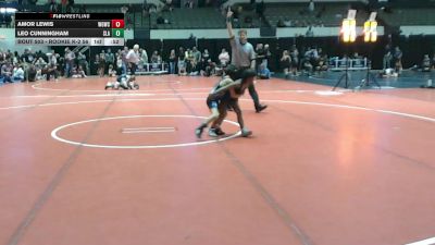 Rookie K-2 56 3rd Place Match - Leo Cunningham, Slaughterhouse vs Amor Lewis, Warmup Gang Wrestling Club