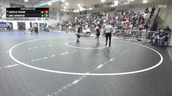 105 lbs Champ. Round 1 - Ana Aparicio, Santa Fe vs Azayla Tovar, Liberty (Winchester)