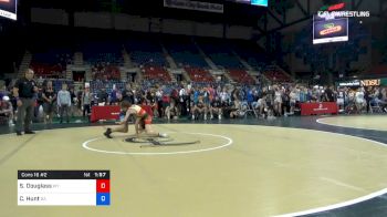 100 lbs Cons 16 #2 - Sefton Douglass, Wyoming vs Cole Hunt, Georgia