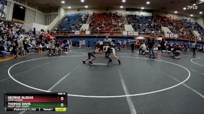 106 lbs Cons. Round 1 - George Glekas, Good Counsel vs Thomas Davis, Mount Saint Joseph