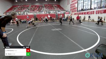 64 lbs Rr Rnd 4 - Jaxson Williams, Tecumseh Takedown Club vs Wyatt Deen, Division Bell Wrestling