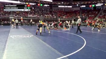 2A-175 lbs Quarterfinal - Ayden Antonelli, Anamosa vs Dain Burkhart, Fairfield