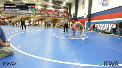 96 lbs Rr Rnd 3 - Kamden Burk, Morrison Takedown Club vs Cooper Johnson, Raw Wrestling Club