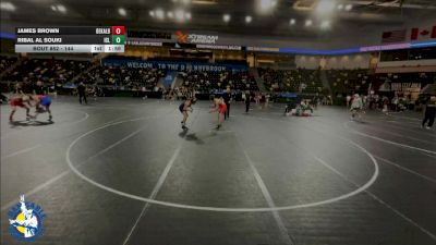 144 lbs Cons. Round 3 - James Brown, DeKalb vs Ribal Al Souki, Iowa City, Liberty