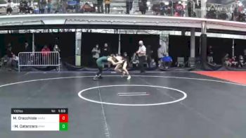 132 lbs Prelims - Matthew Cracchiola, Ward Melville Hs vs Michael Catanzaro, Spartan WC