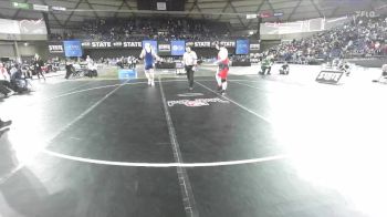 Boys 1B/2B 285 1st Place Match - Kenneth Daman, Forks vs Carter Pease, River View