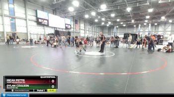 77 lbs Quarterfinal - Micah Pettis, Team Aggression WC vs Dylan Coulson, Buzzsaw WC