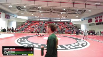 157 lbs Cons. Round 5 - Ocean Rados, Oneonta State vs Will Burnell, Oswego State