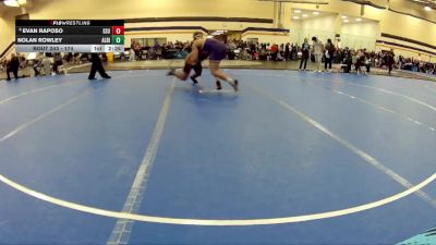 174 lbs Semifinal - Evan Raposo, East Stroudsburg University vs Nolan Rowley, Albion College
