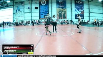 140 lbs Rd# 4- 2:00pm Friday Final Pool - Nicholas Barrett, PA Blue vs Dennis Barker, VA Team Predator