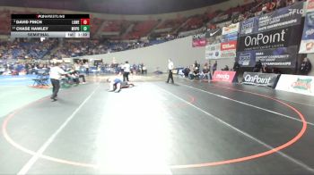 2A/1A Boys 285 Semifinal - David Finch, Lowell Boys vs Chase Hawley, Myrtle Point Boys