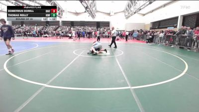 140-I lbs Round Of 32 - Dometrius Dorell, Unattached vs Thomas Reilly, Haddonfield