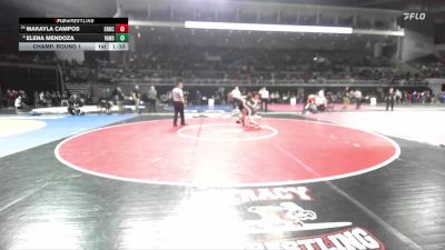 135 lbs Champ. Round 1 - Elena Mendoza, Vanden vs Makayla Campos, Enochs