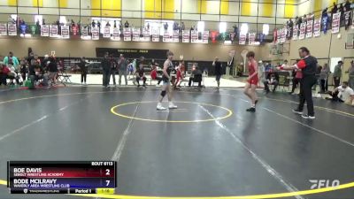 102 lbs Cons. Round 1 - Boe Davis, Sebolt Wrestling Academy vs Bode McIlravy, Waverly Area Wrestling Club