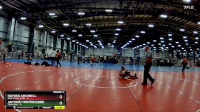 88 lbs Rd# 7- 10:45am Saturday Final Pool - Antonio Montemurro, Team BAM vs Hayden Archbell, East Coast Elite