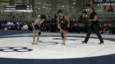55 kg Quarters - Paden Alyea, Virginia vs Luke Young, M2 Training Center