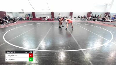 133 lbs Consi Of 8 #1 - Joe Haynes, Virginia vs Kevin Lopez, Morgan State