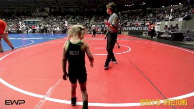 40 lbs Quarterfinal - Olivia Hawes, Cowboy Wrestling Club vs Rozlyn Reed, Legacy Elite Wrestling Club