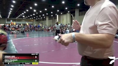 55 lbs Semis & Wb (16 Team) - Jonah Ard, Alabama Elite Gold vs Mick Fulgium, Team Misfits