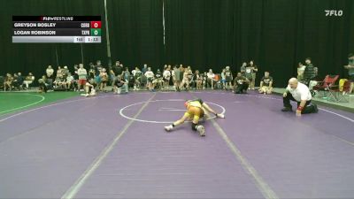 60 lbs Round 1 (6 Team) - Greyson Bosley, Cordoba Trained vs Logan Robinson, Terps Xpress