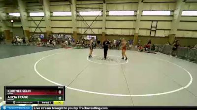 125 lbs Quarterfinal - Kortnee Selin, Utah vs Alicia Frank, Hawaii