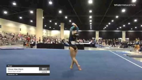 Olivia Van Horn - Floor, Silvia's Gym #1144 - 2021 USA Gymnastics Development Program National Championships