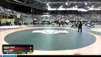 285 lbs Quarterfinal - Shilo Jones, Mountain View vs Mason Perez, Othello