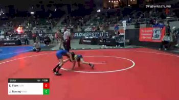 55 lbs Prelims - Ethan Flom, Texas Takedown Academy vs Jace Rooney, Vougars Honors Wrestling