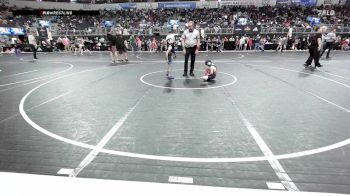 53 lbs Consi Of 8 #1 - Juan Resendez III, Team Crush vs Christian Aranda, The Best Wrestler