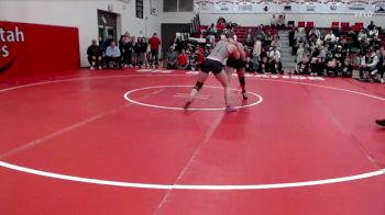 140 lbs Cons. Round 4 - Aspyn Knight, Wasatch vs Addison Fox, Central Grand Junction
