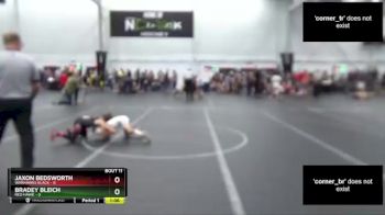 48 lbs Round 4 (6 Team) - Jaxon Bedsworth, Warhawks Black vs Bradey Bleich, Red Hawk