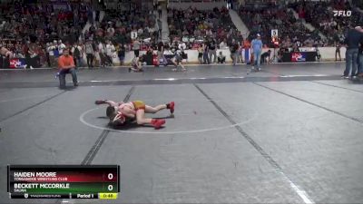 64 lbs Semifinal - Beckett McCorkle, Salina vs Haiden Moore, Tonganoxie Wrestling Club