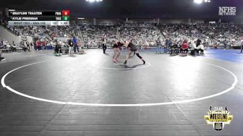 G5A-145 lbs Quarterfinal - Kylie Freeman, TONKAWA (Girls) vs Braylnn Traster, PAWNEE (Girls)